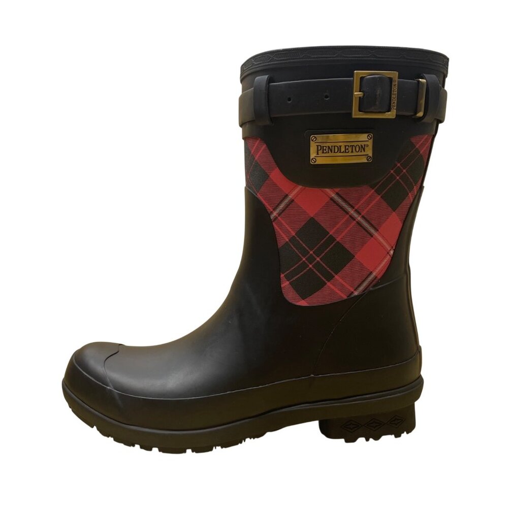 Pendleton Women’s Scarlet Plaid Pattern Heritage … - image 4